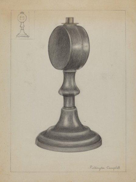 Lamp, c. 1936.