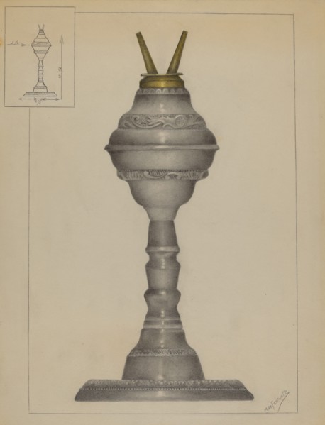 Lamp, c. 1936.