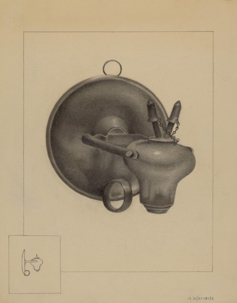 Lamp, c. 1936.