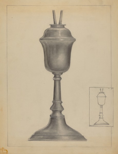 Lamp, c. 1936.