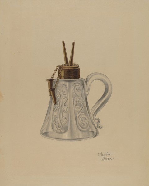 Lamp, c. 1940.