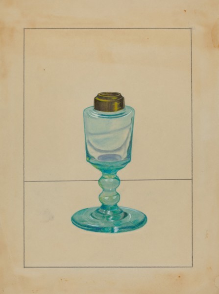 Lamp, c. 1940.