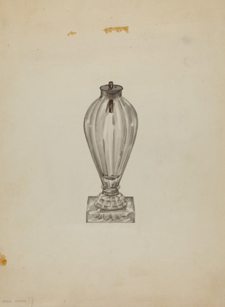Lamp, c. 1940.