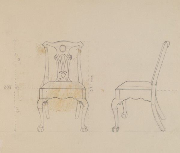 Chair, c. 1936.