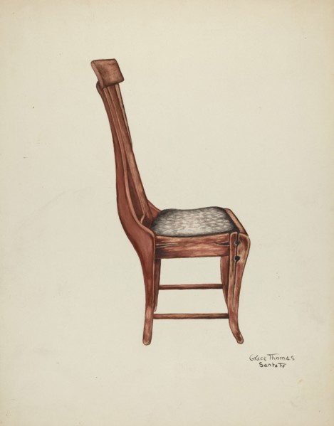 Chair, c. 1939.