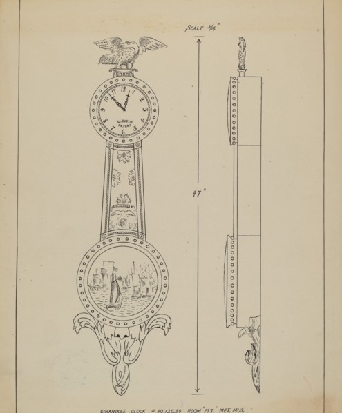 Clock, c. 1938.
