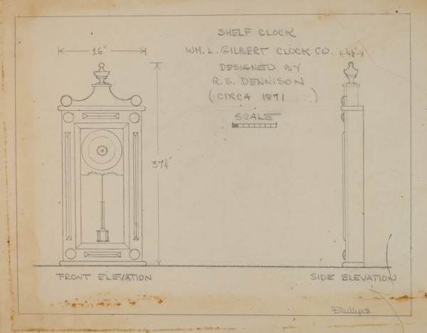 Clock, c. 1938.