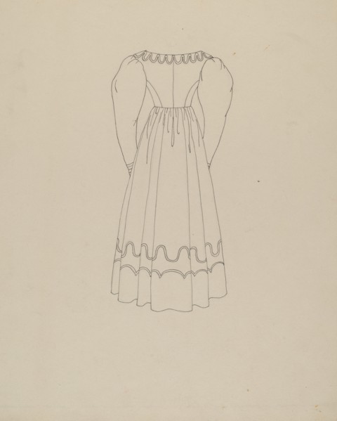 Dress, c. 1938.