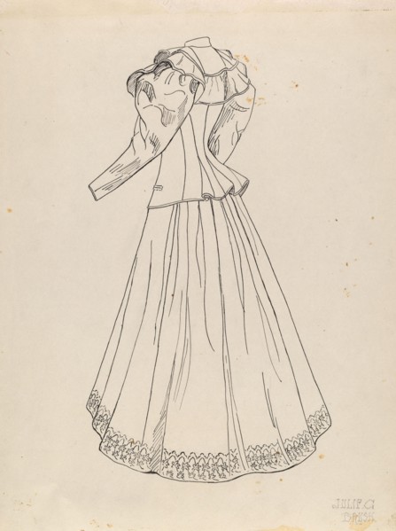 Dress, c. 1938.