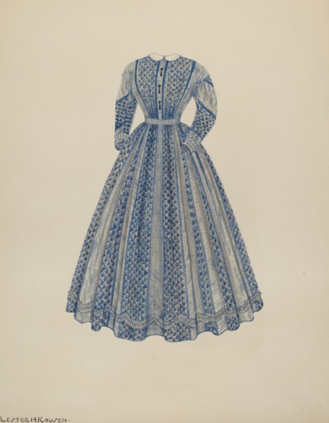 Dress, c. 1940.