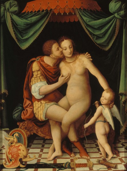 Mars and Venus.