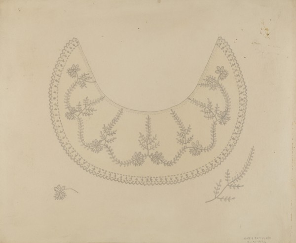 Collar, c. 1938.