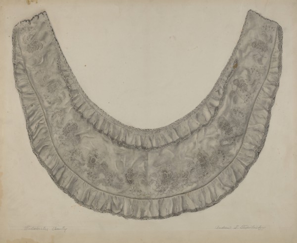 Collar, c. 1938.