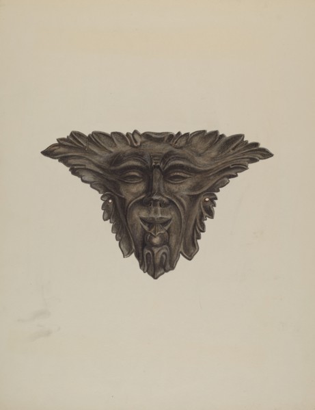 Plaque, c. 1941.
