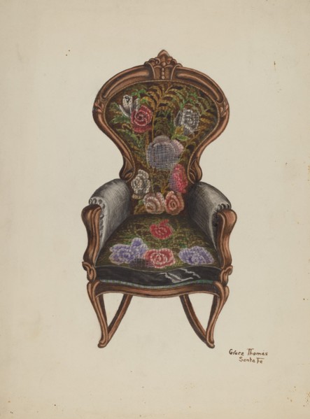 Rocker, c. 1940.