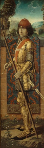 Saint Sebastian.