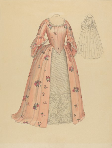 Silk Gown, 1936.