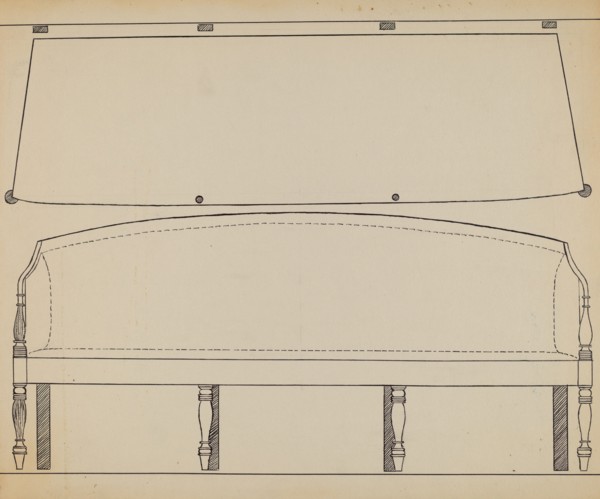 Sofa, 1935/1942.