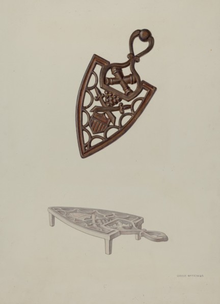 Trivet, c. 1939.