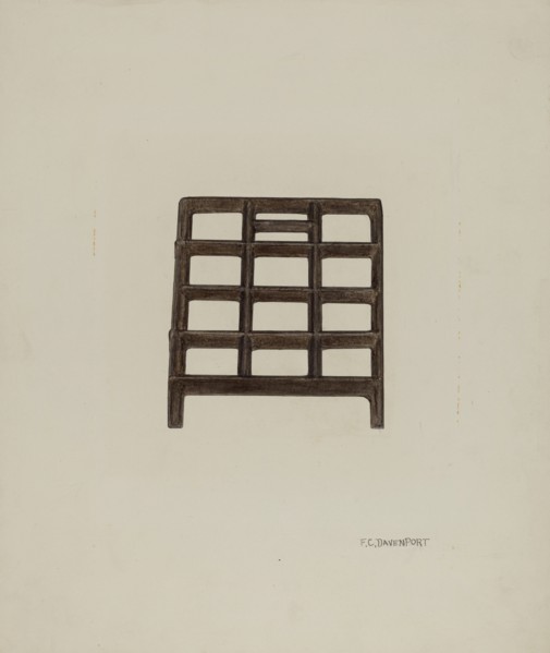 Trivet, c. 1941.