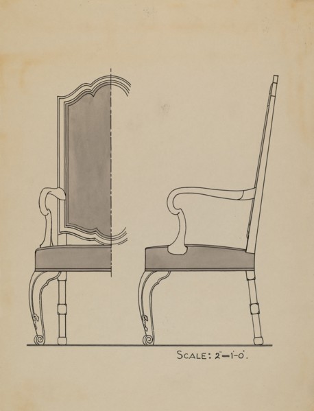 Chair, 1935/1942.