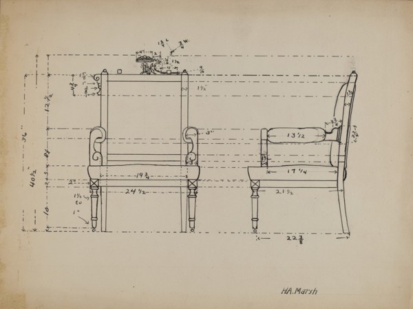 Chair, 1935/1942.