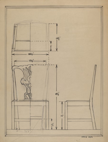 Chair, 1935/1942.