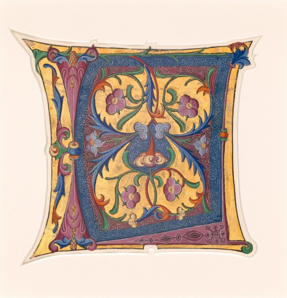 Initial L, 1430s.