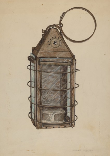 Lantern, c. 1939.