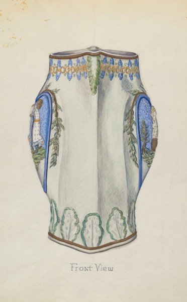 Pitcher, c. 1936.