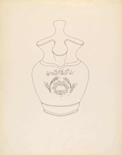 Pitcher, c. 1940.