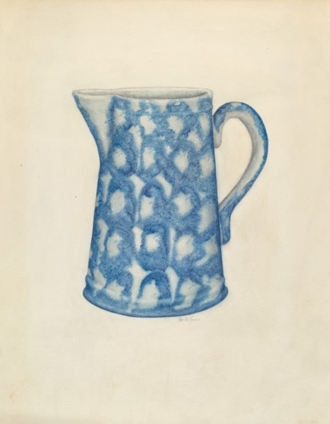 Pitcher, c. 1942.