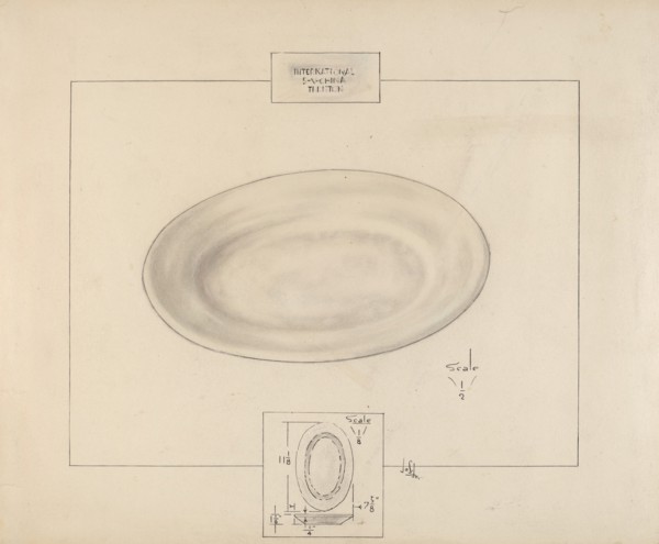 Plate, 1935/1942.