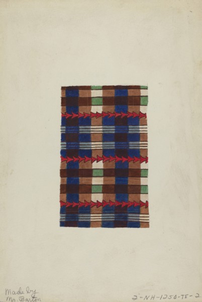 Quilt, 1935/1942.