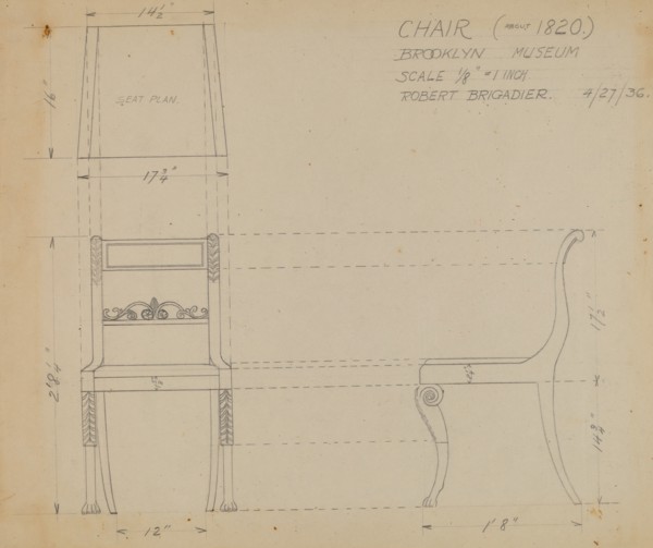 Side Chair, 1936.