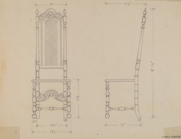 Side Chair, 1936.