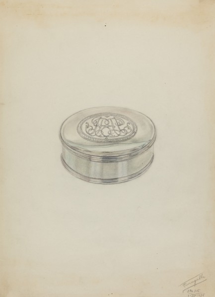 Silver Box, 1936.