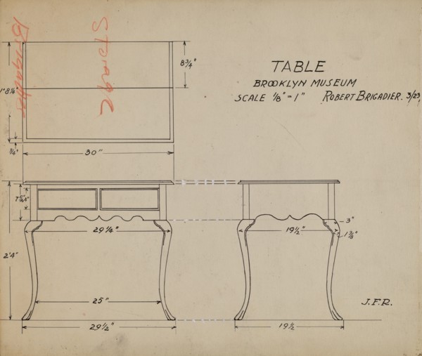 Table, 1935/1942.