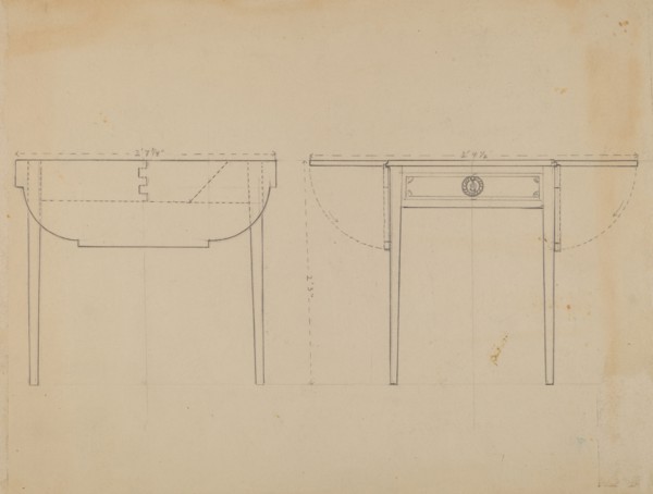 Table, 1935/1942.
