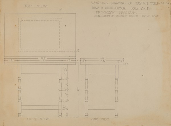 Table, 1935/1942.