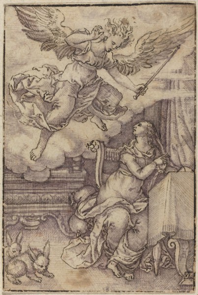 The Annunciation.