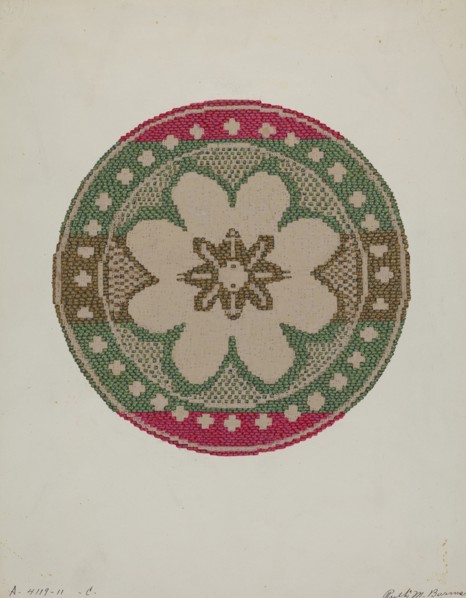 Coverlet, c. 1937.