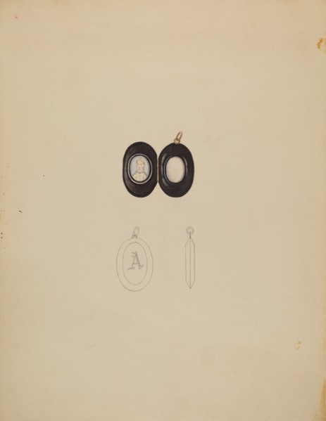 Locket, 1935/1942.