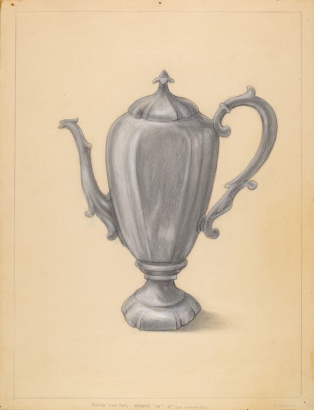 Teapot, 1935/1942.