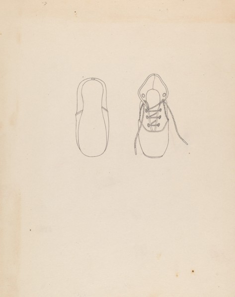 Baby Shoe, c. 1937.