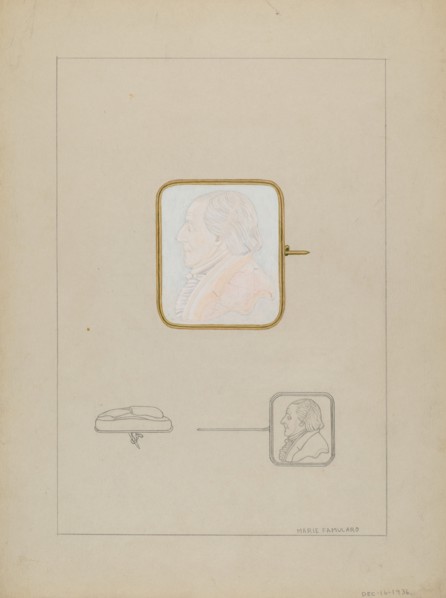 Cameo Brooch, 1936.