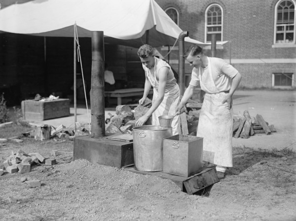 Camp, 1917 or 1918.