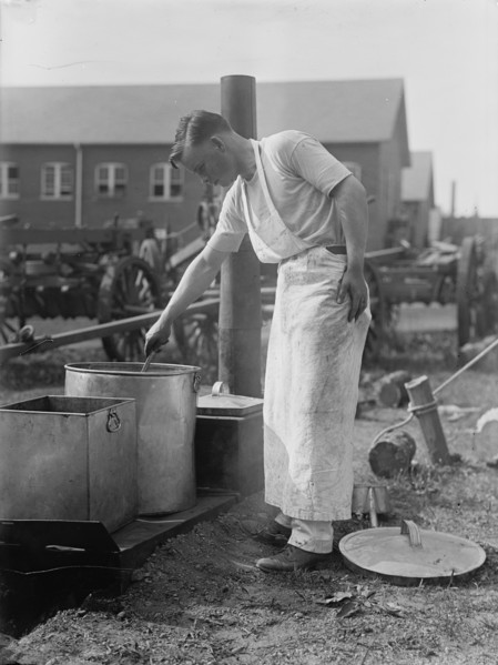 Camp, 1917 or 1918.