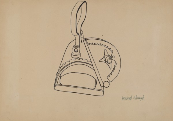 Hand Iron, c. 1939.