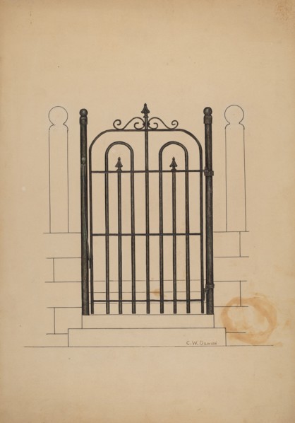 Iron Gate, c. 1941.